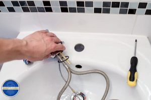 Installing new sink faucet